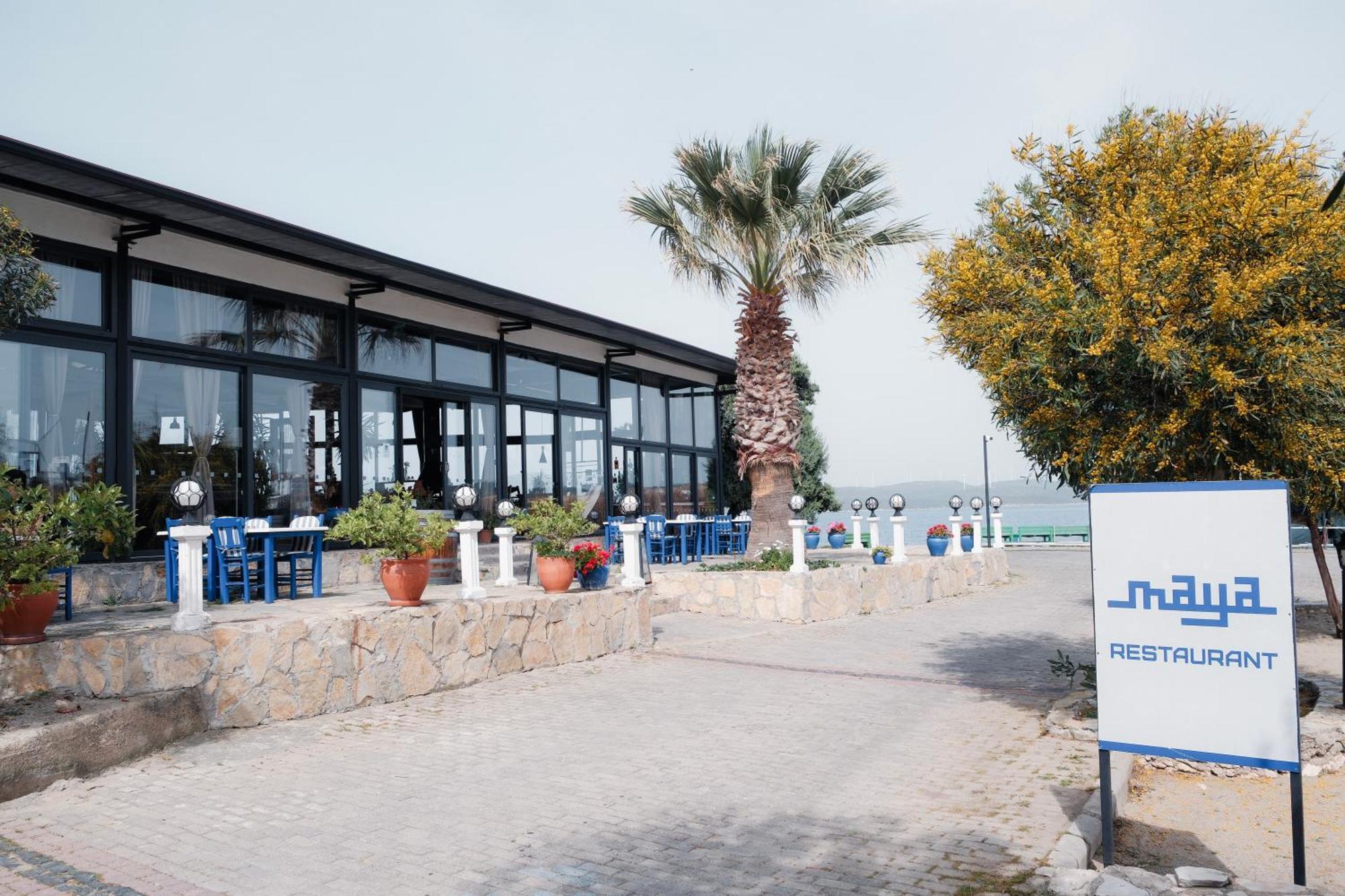 玛雅布里斯托海滩酒店 Siğacık 外观 照片